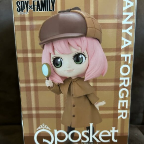 Q Posket Spy X Family Anya Forger ver B Research Detective Sealed! - Picture 4 of 6